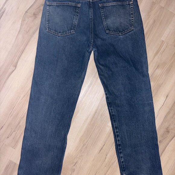 Vintage Rustler Distressed Medium Wash Denim Jeans 34 x 32 - Picture 6 of 8